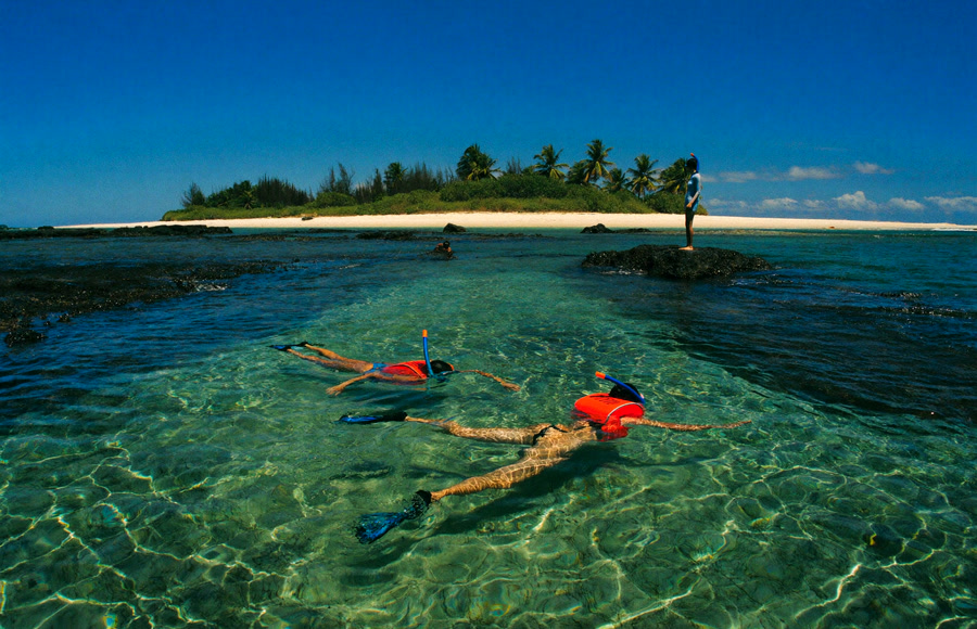 Piscinas naturais e mergulho
